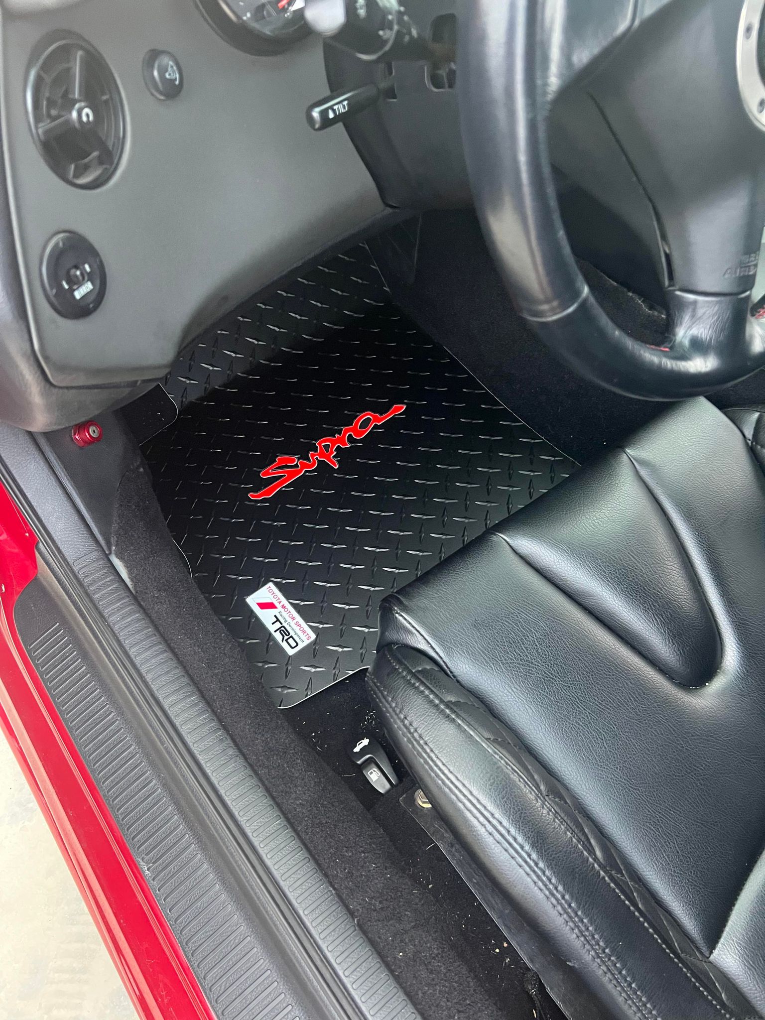 Toyota Supra 1993-1998 Aluminium Floor Mats – Diamond MATS